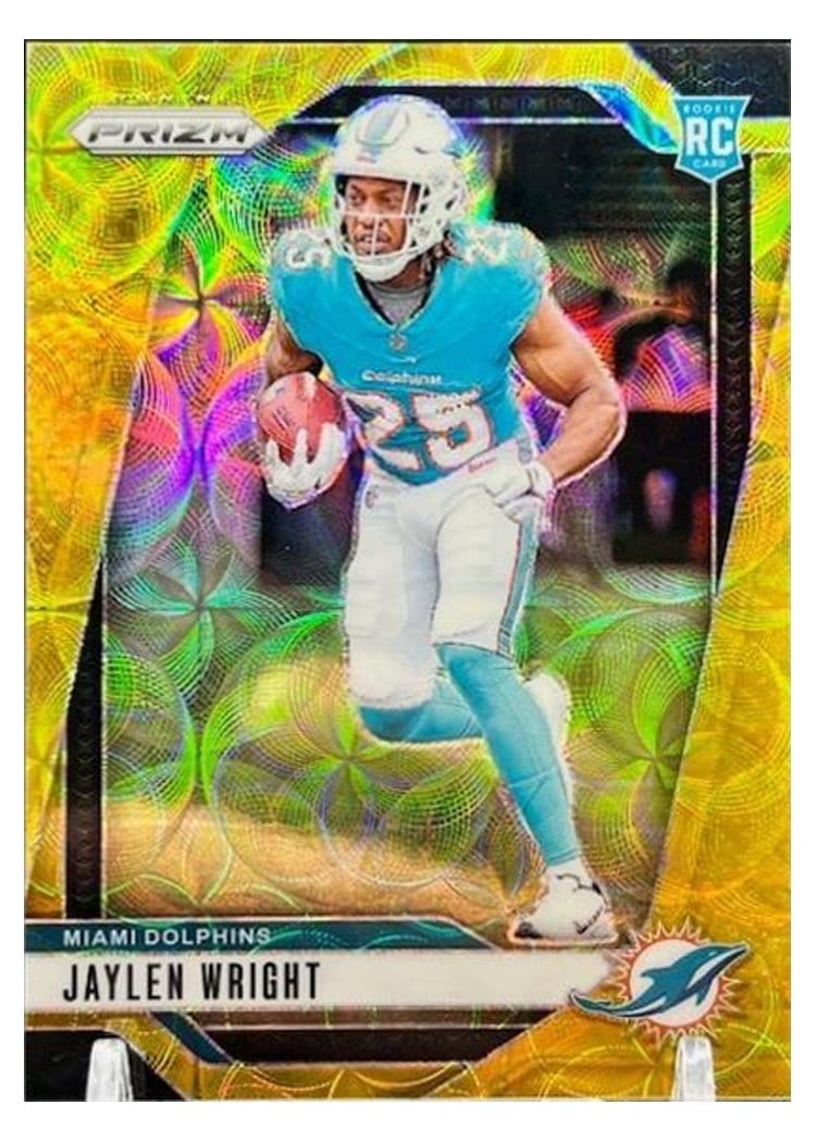 2024 Panini Prizm Base Set Jaylen Wright #348 card