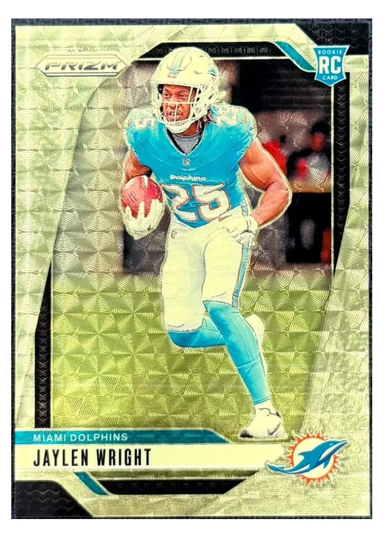 2024 Panini Prizm Base Set Jaylen Wright #348 card