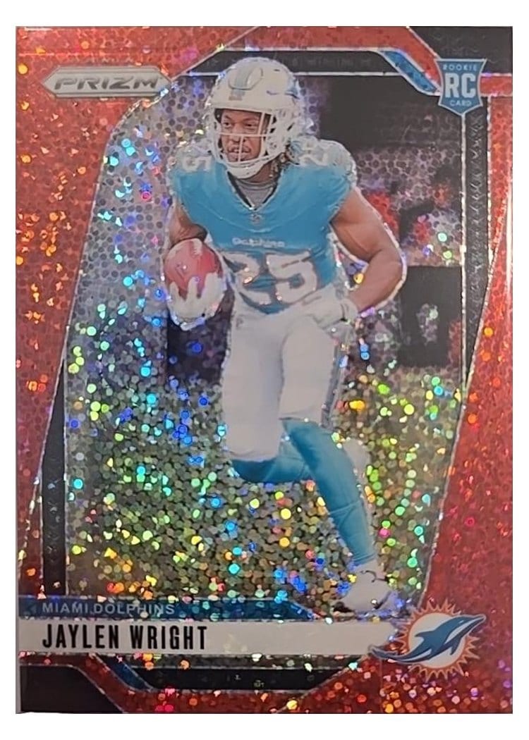 2024 Panini Prizm Base Set Jaylen Wright #348 card