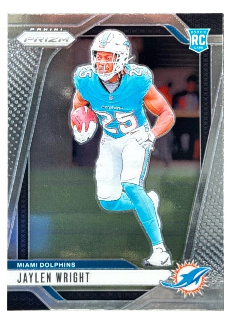 2024 Panini Prizm Base Set Jaylen Wright #348 card