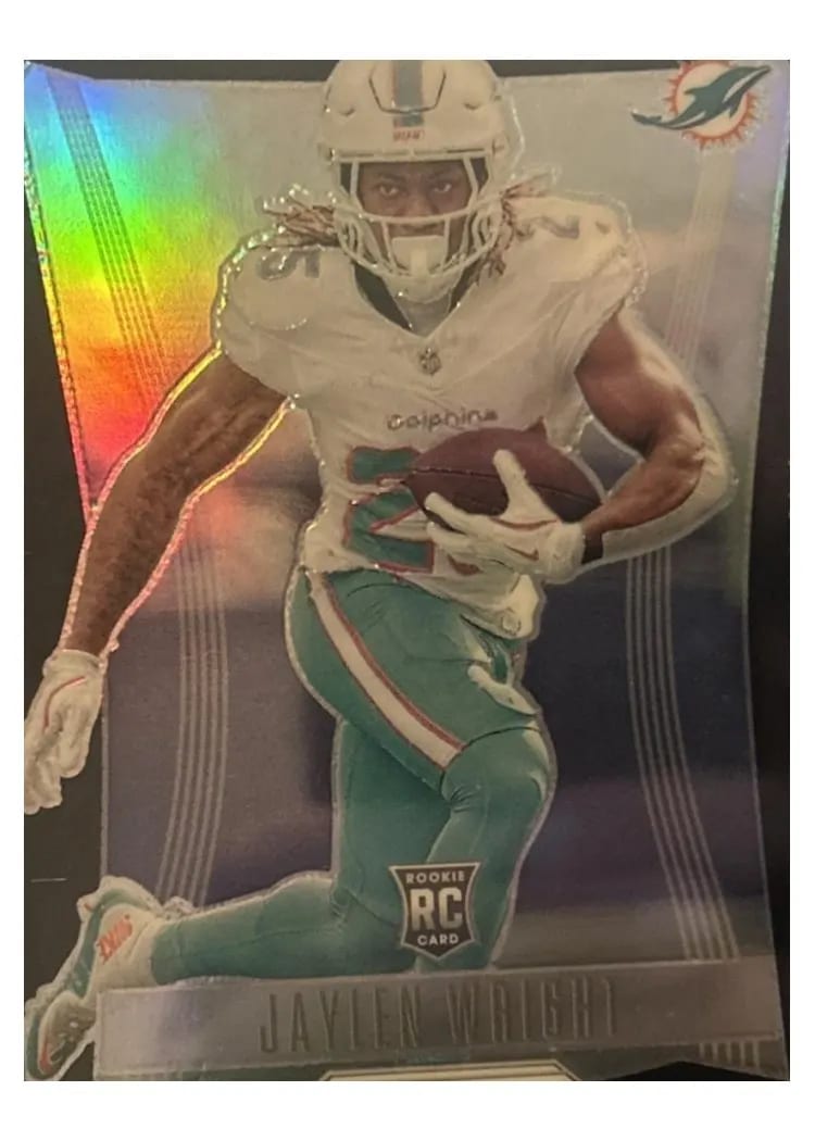 2024 Panini Prizm Deca Base Set Jaylen Wright #201 card