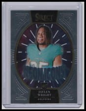 2024 Panini Select Neon Icons Jaylen Wright #21 card