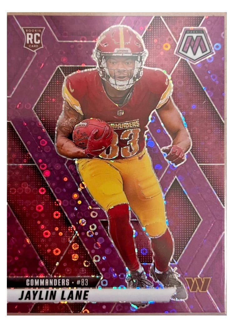 2025 Panini Mosaic Base Set Jaylin Lane No Huddle Purple #306 card