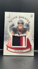 2025 Donruss Rookie Holiday Sweater Jaylin Noel #SWE-JNL card