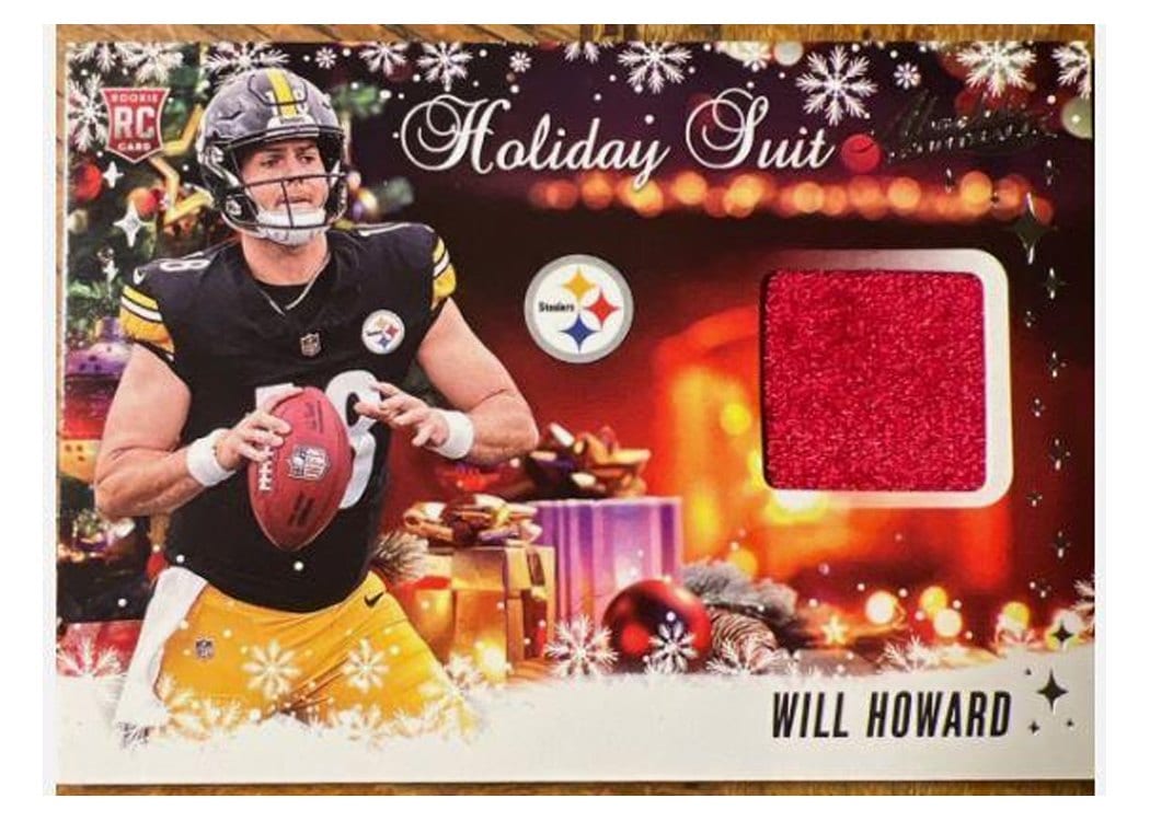 2025 Panini Absolute Countdown Calendar Holiday Suit Relics Jaylin Noel #19 card