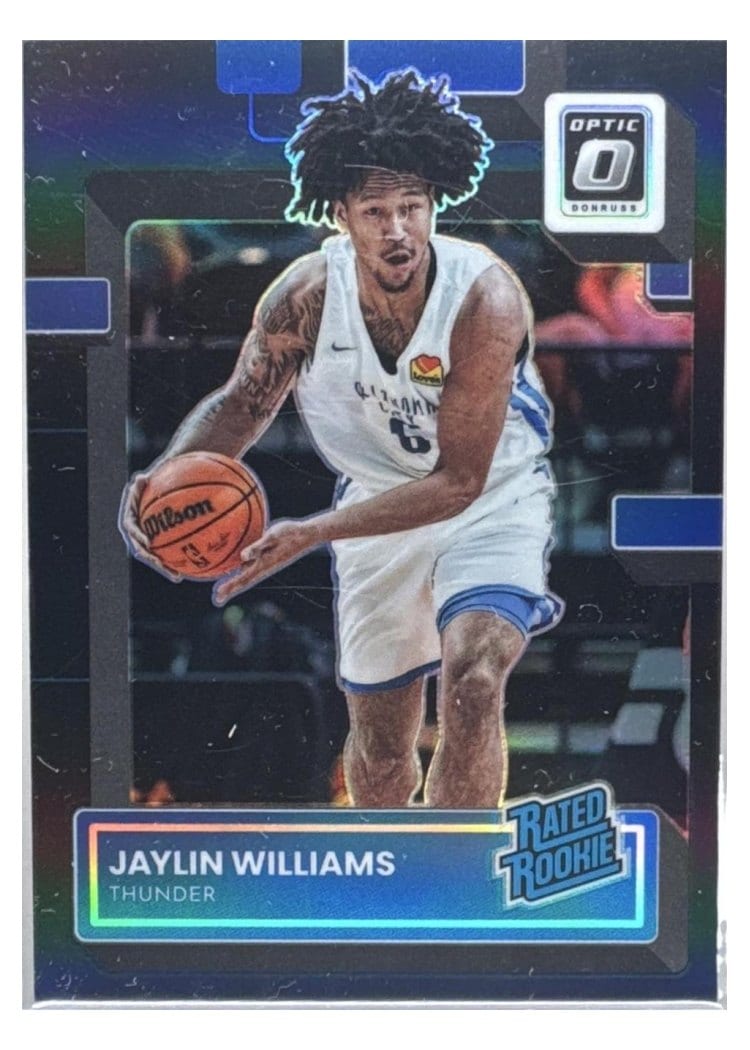 2022-23 Donruss Optic Base Set Jaylin Williams #246 card