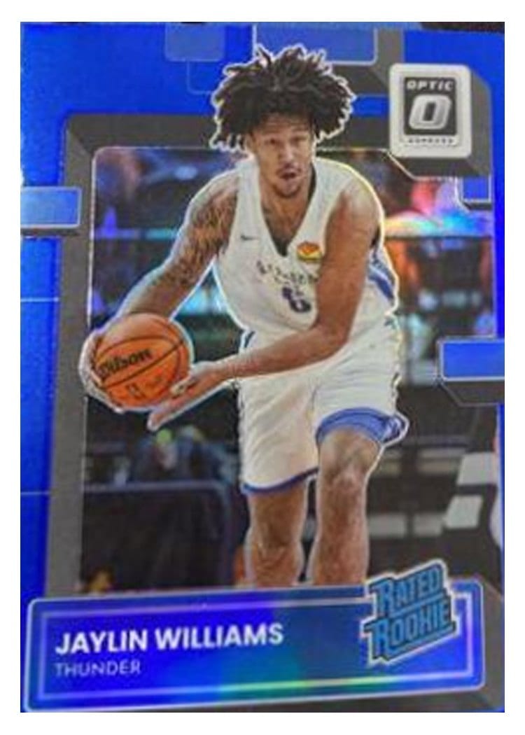 2022-23 Donruss Optic Base Set Jaylin Williams #246 card