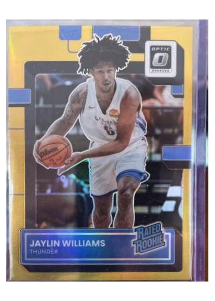 2022-23 Donruss Optic Base Set Jaylin Williams #246 card