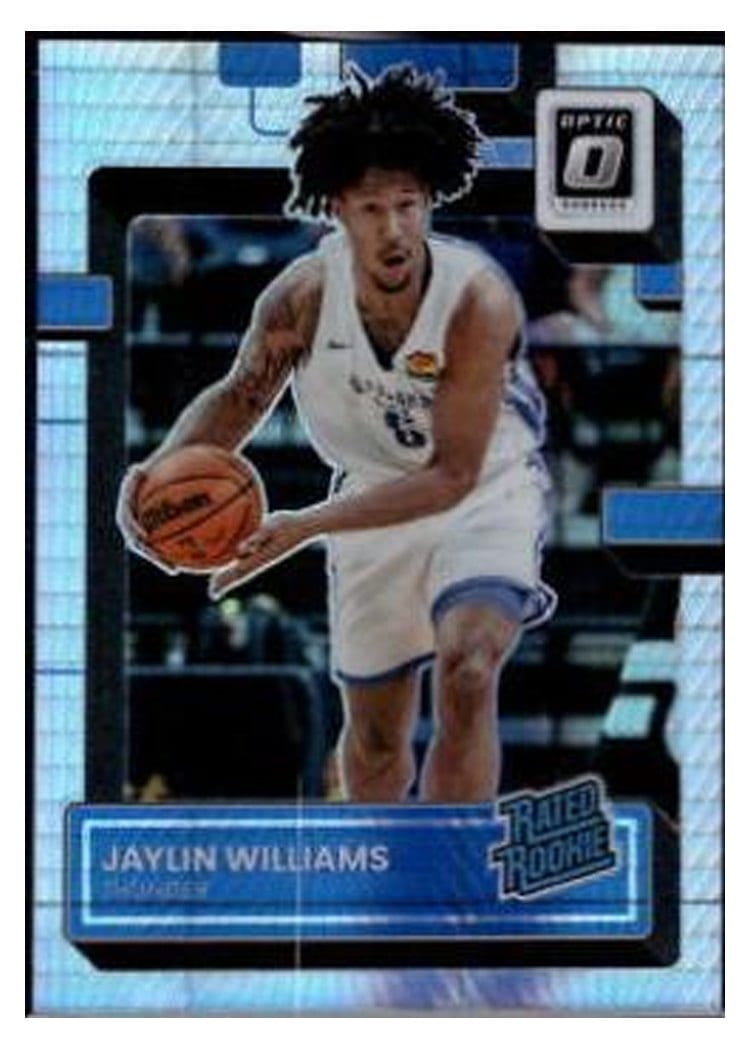 2022-23 Donruss Optic Base Set Jaylin Williams #246 card