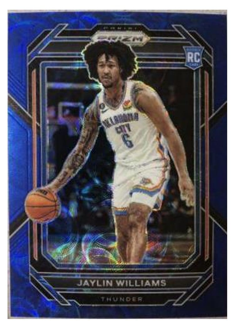 2022-23 Panini Prizm Base Set Jaylin Williams #247 card