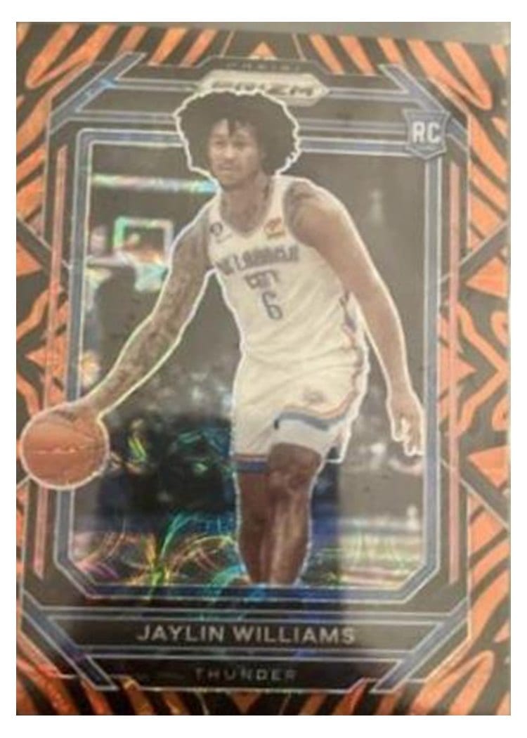2022-23 Panini Prizm Base Set Jaylin Williams #247 card