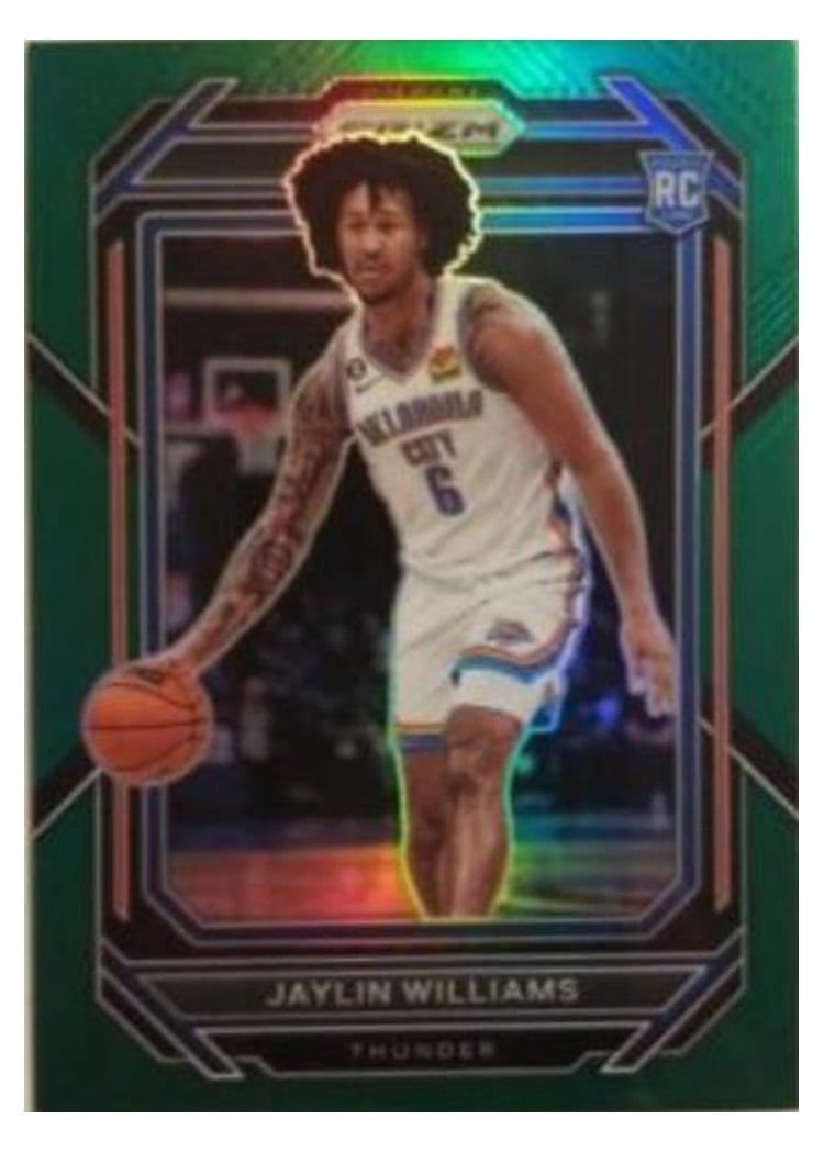 2022-23 Panini Prizm Base Set Jaylin Williams #247 card