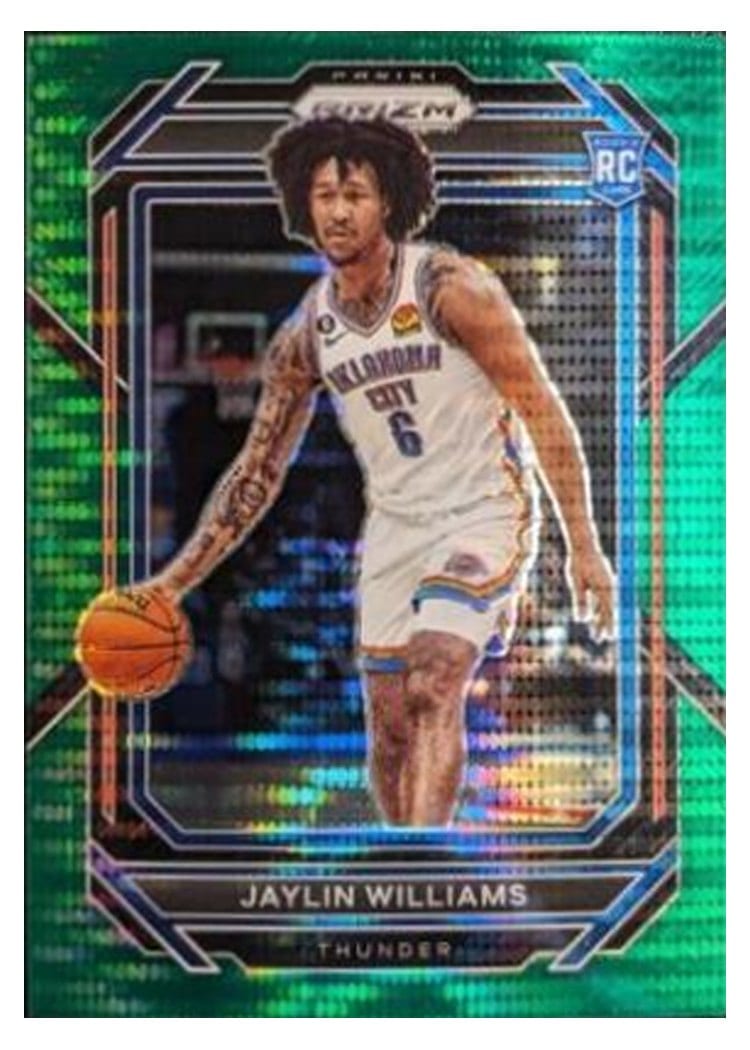 2022-23 Panini Prizm Base Set Jaylin Williams #247 card