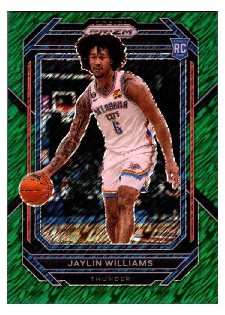 2022-23 Panini Prizm Base Set Jaylin Williams #247 card