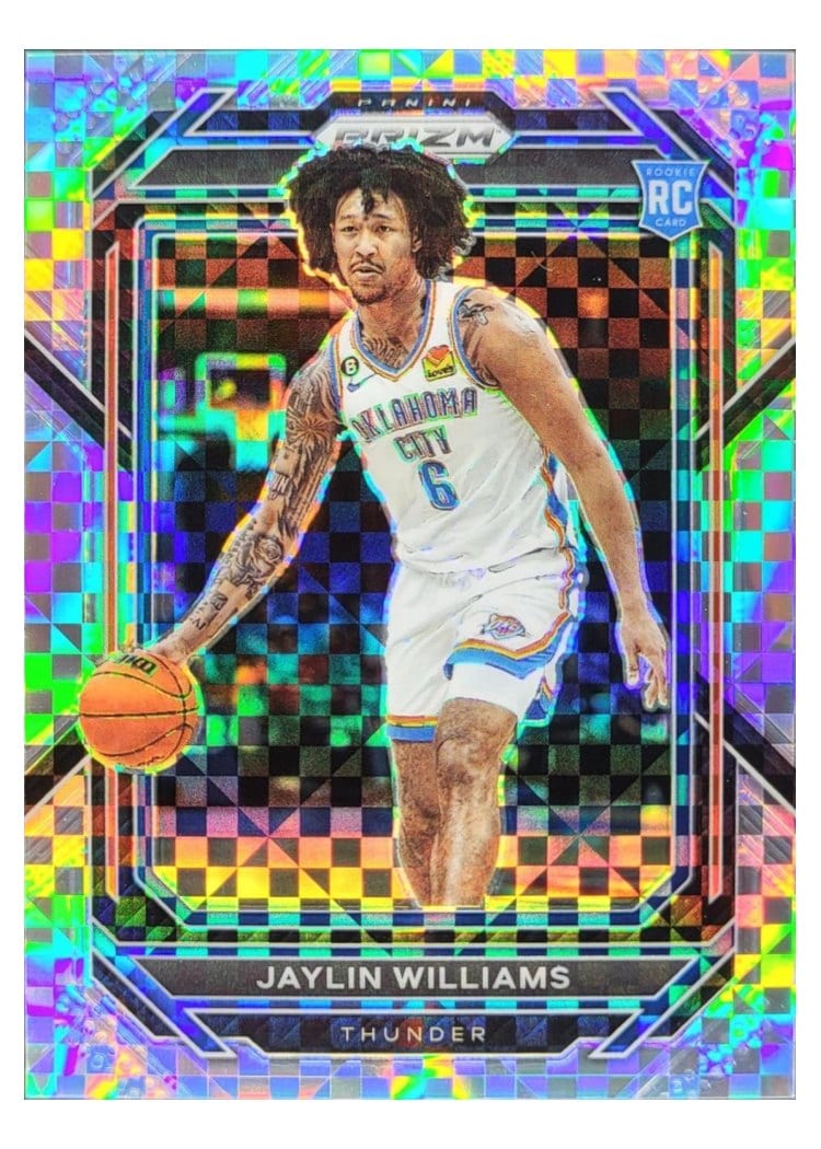 2022-23 Panini Prizm Base Set Jaylin Williams #247 card