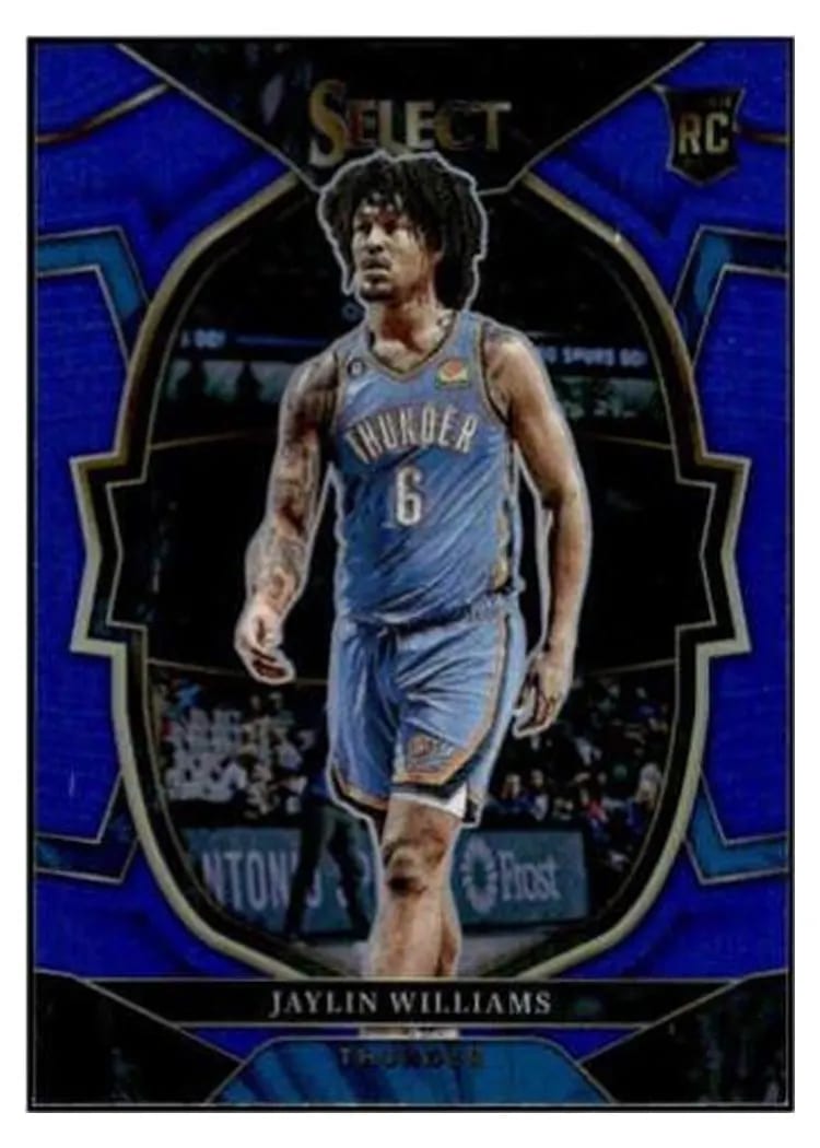 2022-23 Panini Select Base Set Jaylin Williams #99 card