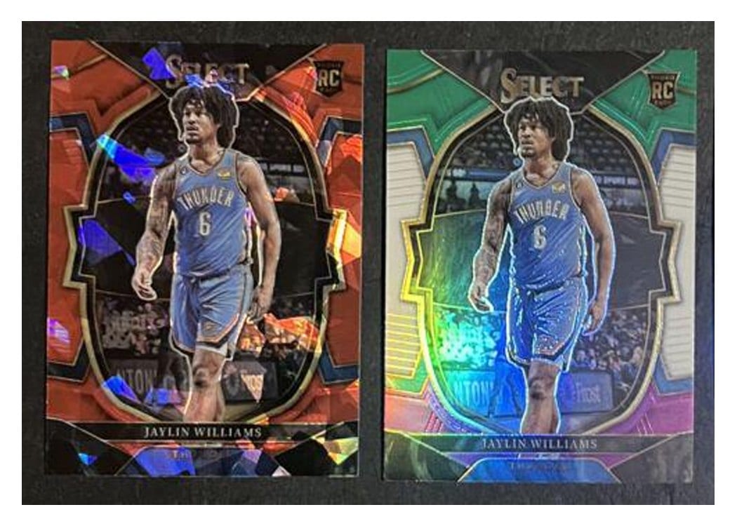 2022-23 Panini Select Base Set Jaylin Williams #99 card
