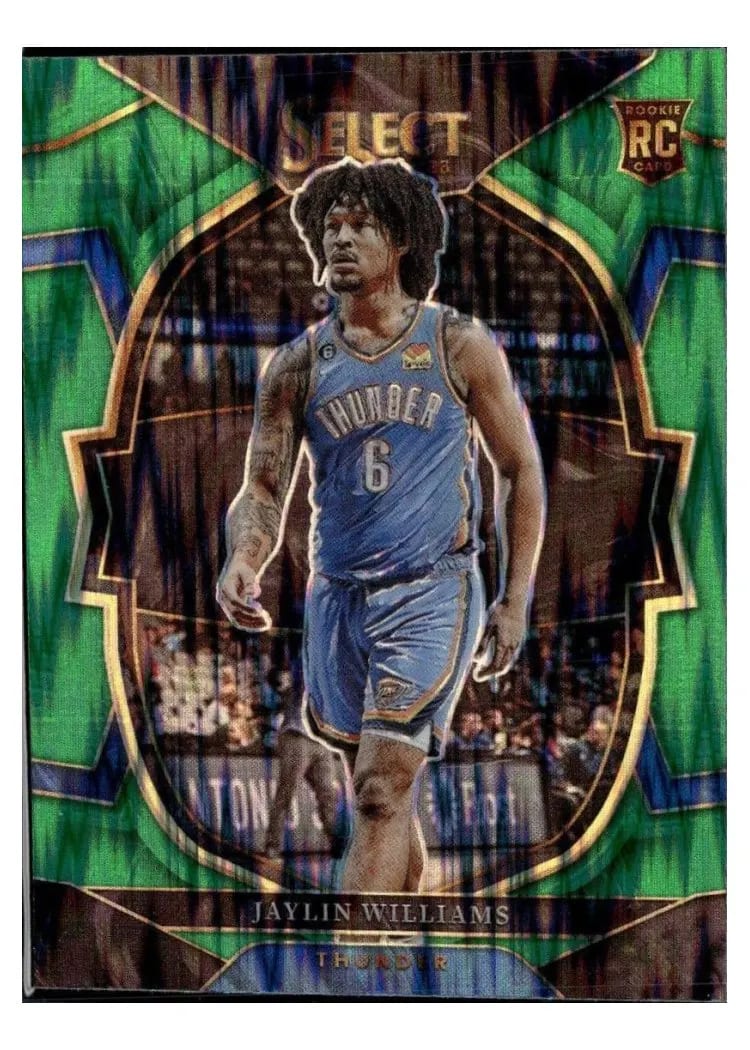 2022-23 Panini Select Base Set Jaylin Williams #99 card