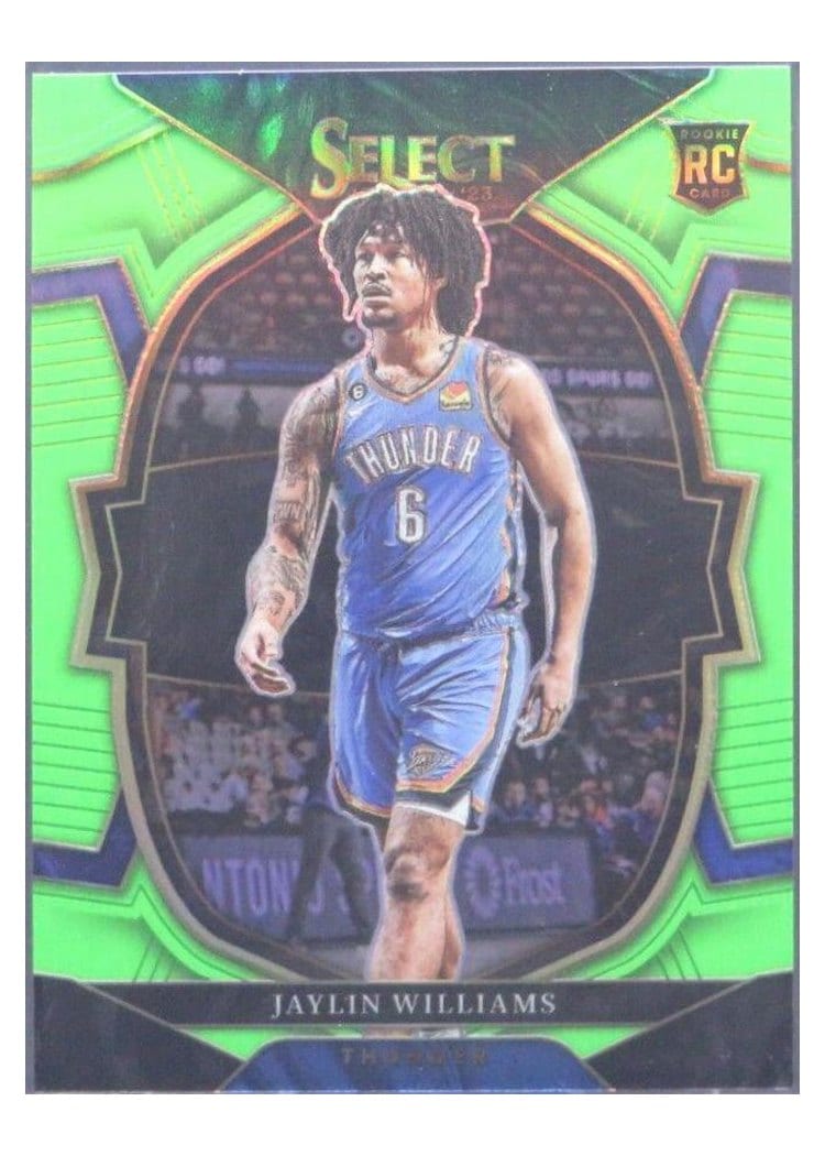 2022-23 Panini Select Base Set Jaylin Williams #99 card