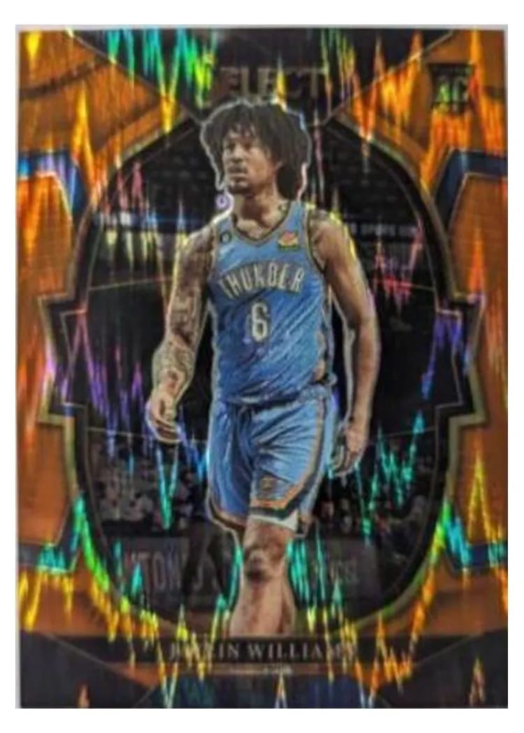2022-23 Panini Select Base Set Jaylin Williams #99 card