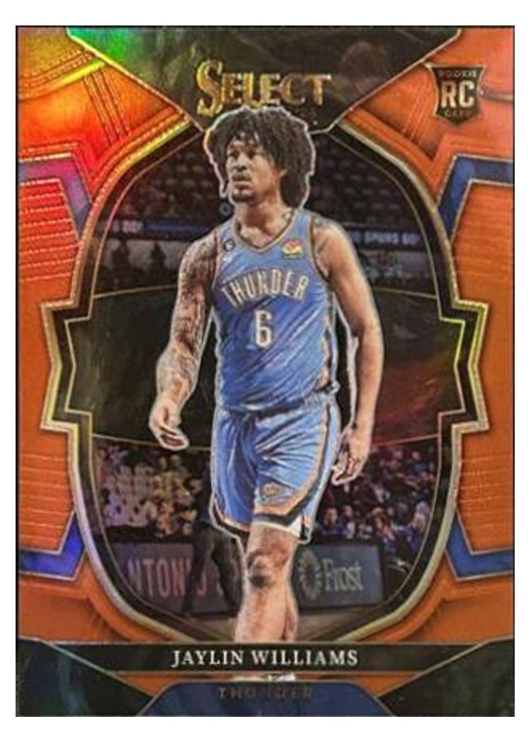2022-23 Panini Select Base Set Jaylin Williams #99 card