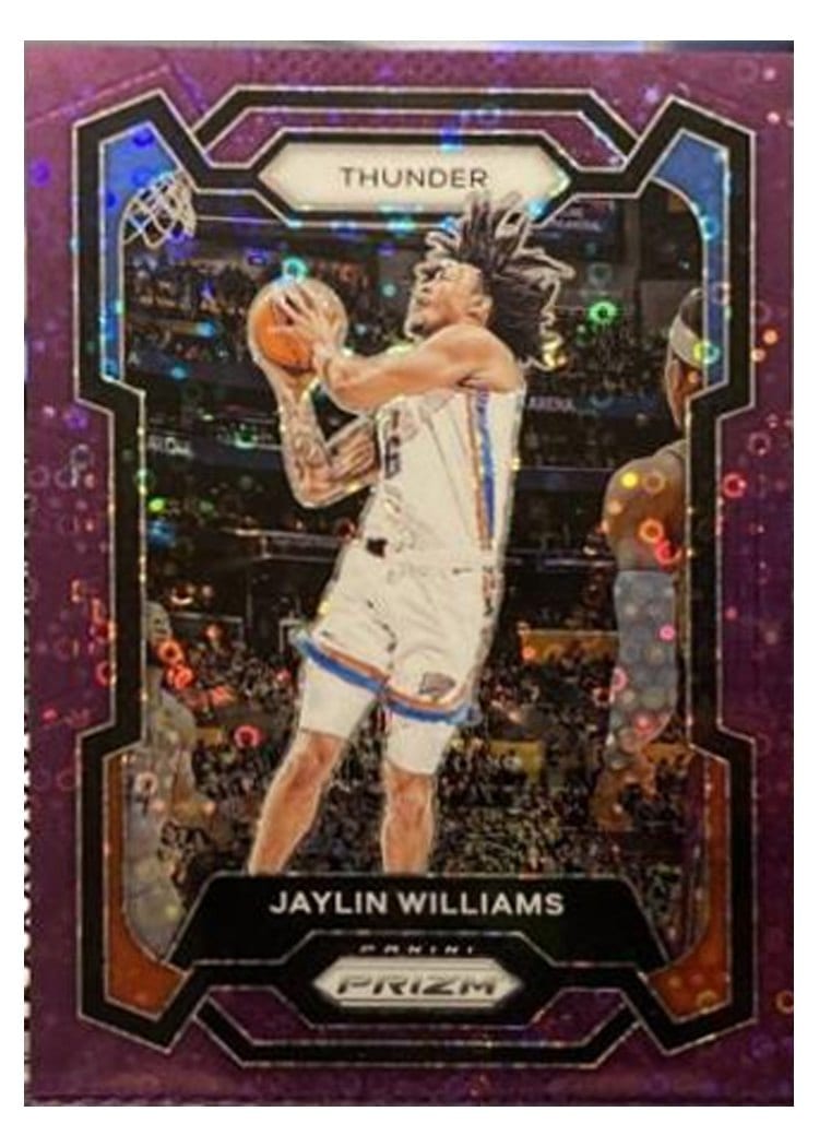 2023-24 Panini Prizm Base Set Jaylin Williams #214 card