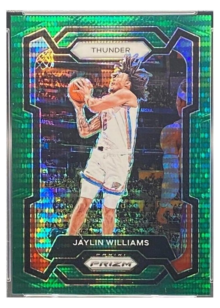 2023-24 Panini Prizm Base Set Jaylin Williams #214 card