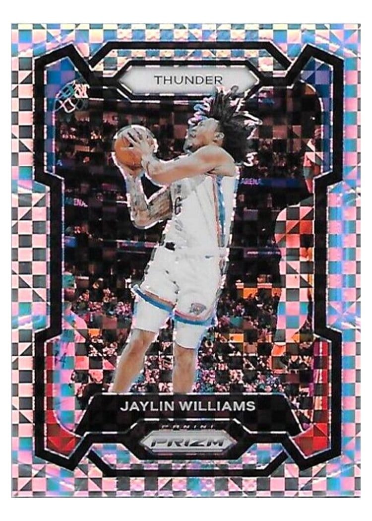 2023-24 Panini Prizm Base Set Jaylin Williams #214 card