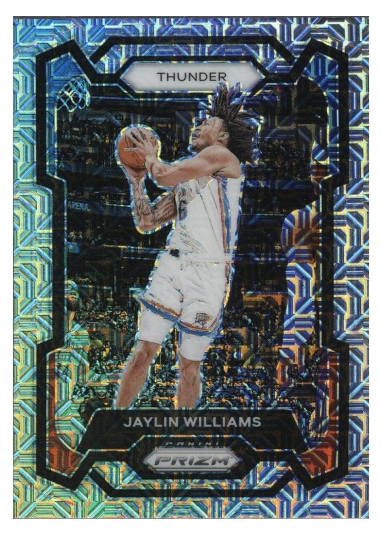 2023-24 Panini Prizm Base Set Jaylin Williams #214 card
