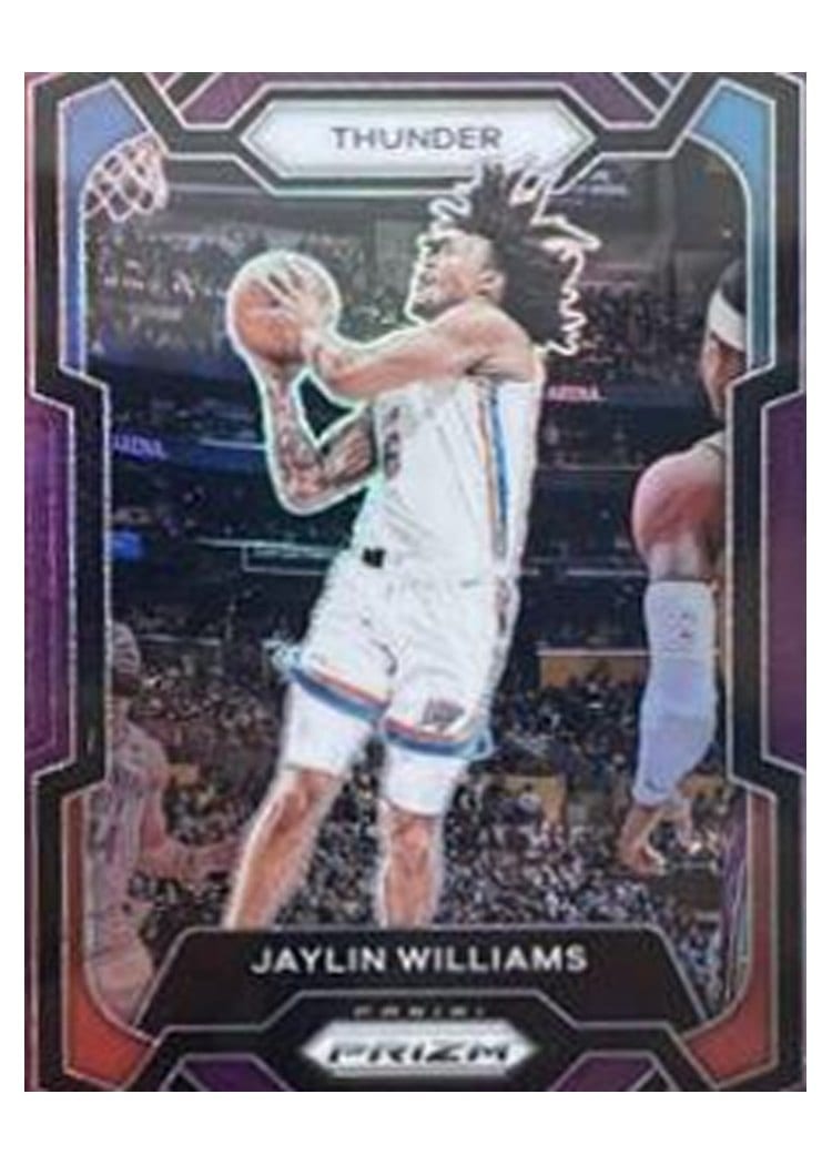 2023-24 Panini Prizm Base Set Jaylin Williams #214 card