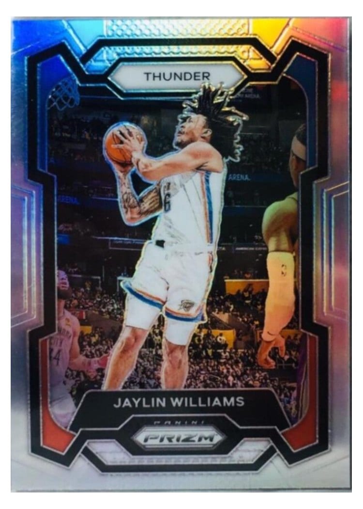 2023-24 Panini Prizm Base Set Jaylin Williams #214 card