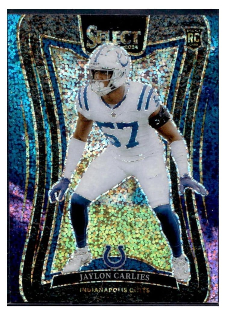 2024 Panini Select Base Set Jaylon Carlies Cosmic Prizm #316