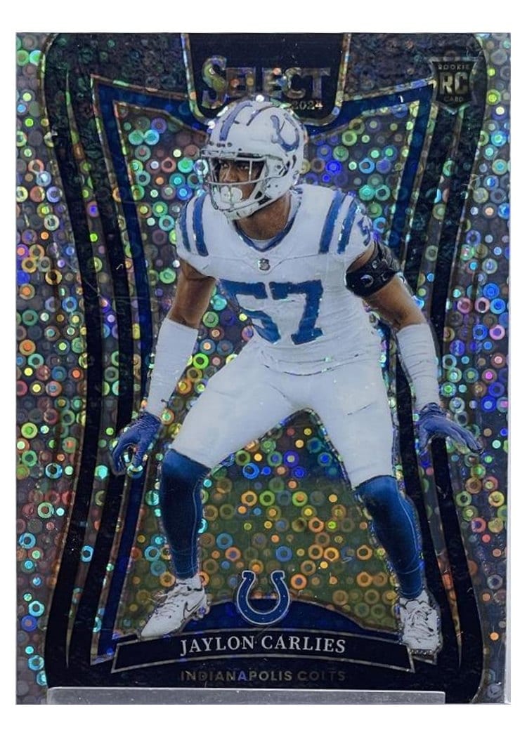 2024 Panini Select Base Set Jaylon Carlies Disco Prizm #316 card