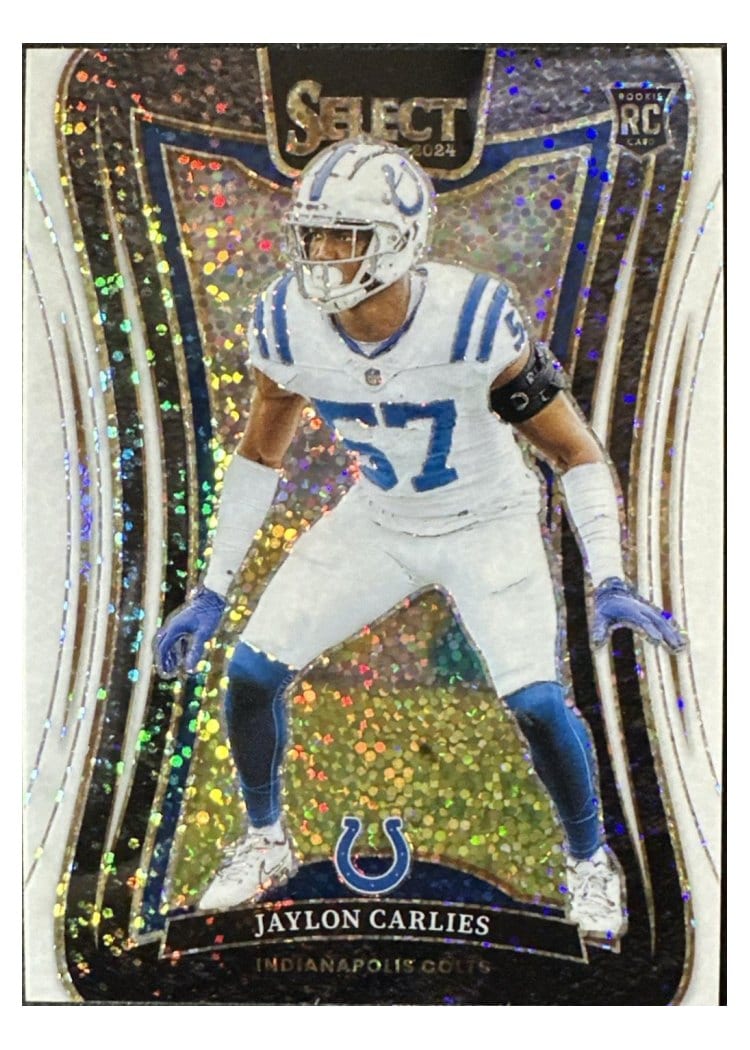 2024 Panini Select Base Set Jaylon Carlies White Sparkle Prizm #316 card