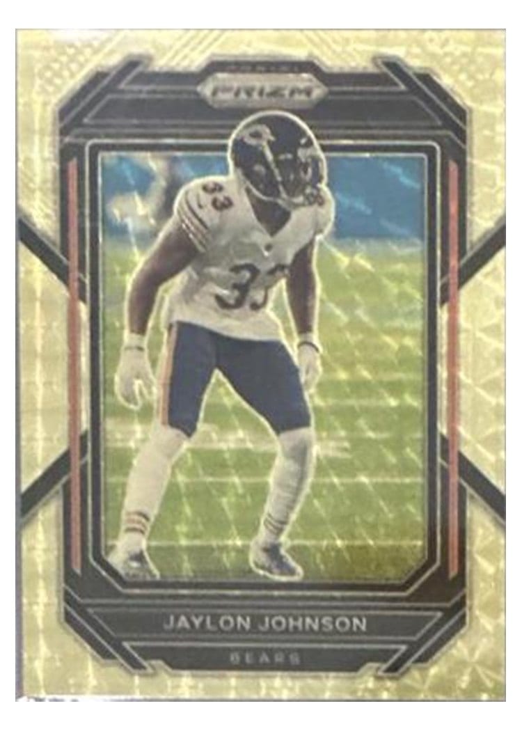 2022 Panini Prizm Base Set Jaylon Johnson #53 card
