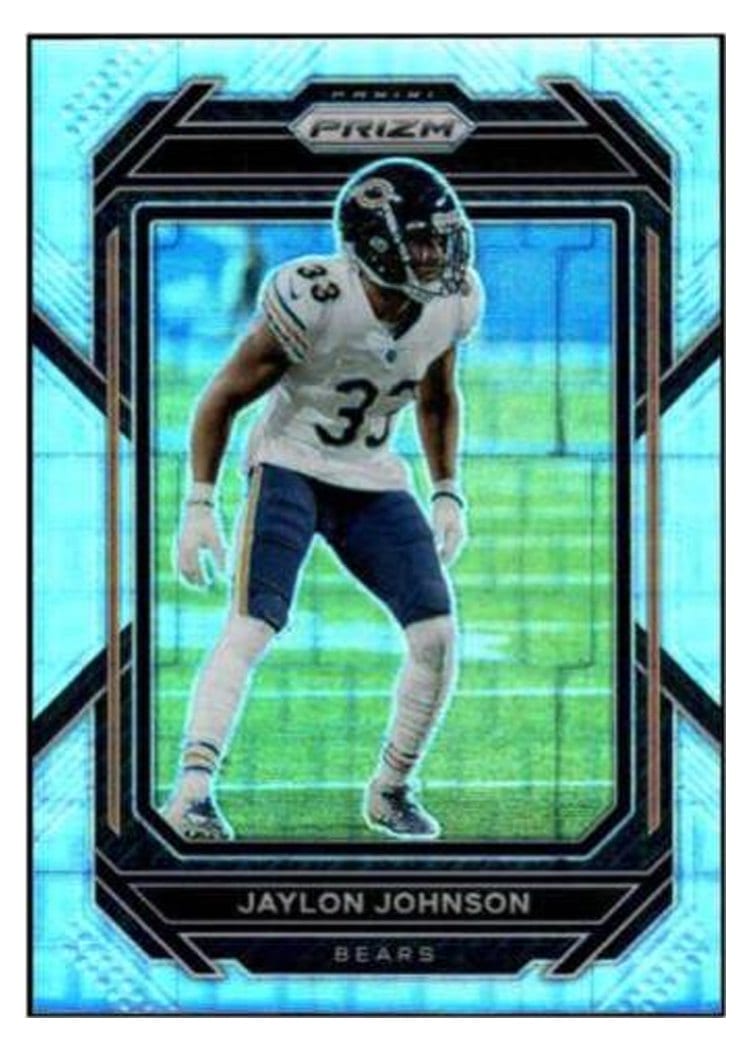 2022 Panini Prizm Base Set Jaylon Johnson #53 card