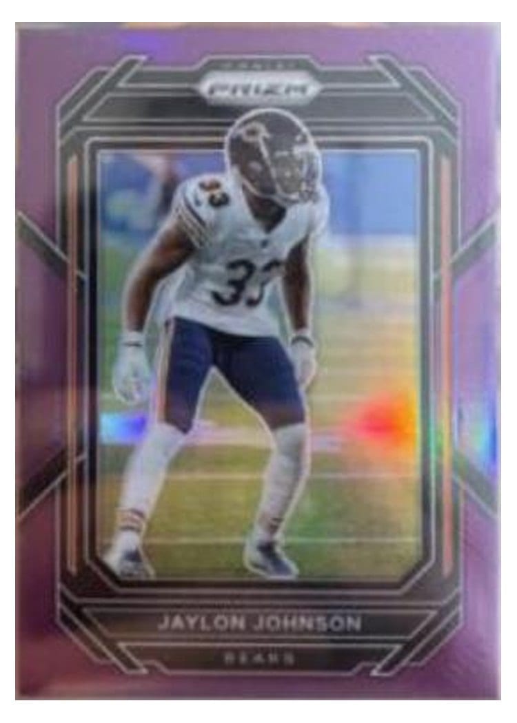 2022 Panini Prizm Base Set Jaylon Johnson #53 card