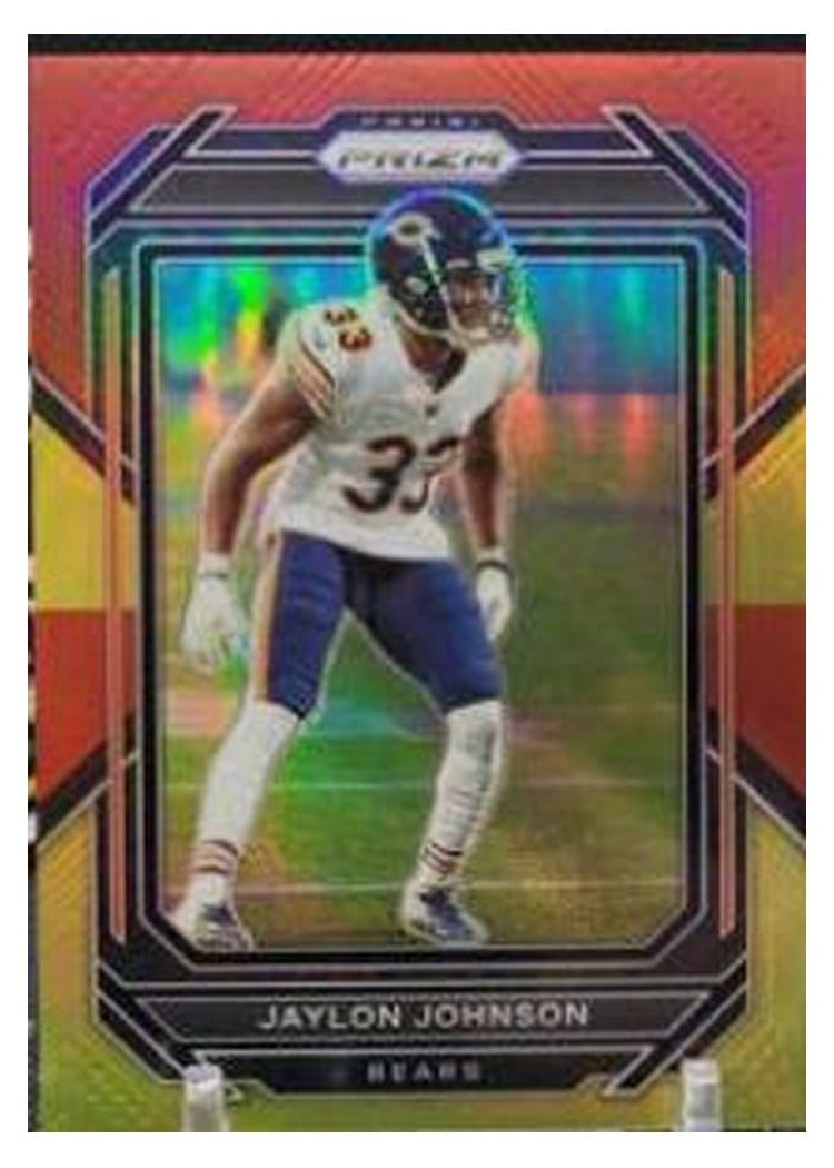 2022 Panini Prizm Base Set Jaylon Johnson #53 card