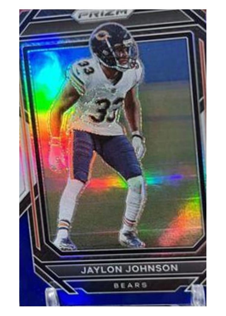 2022 Panini Prizm Base Set Jaylon Johnson #53 card