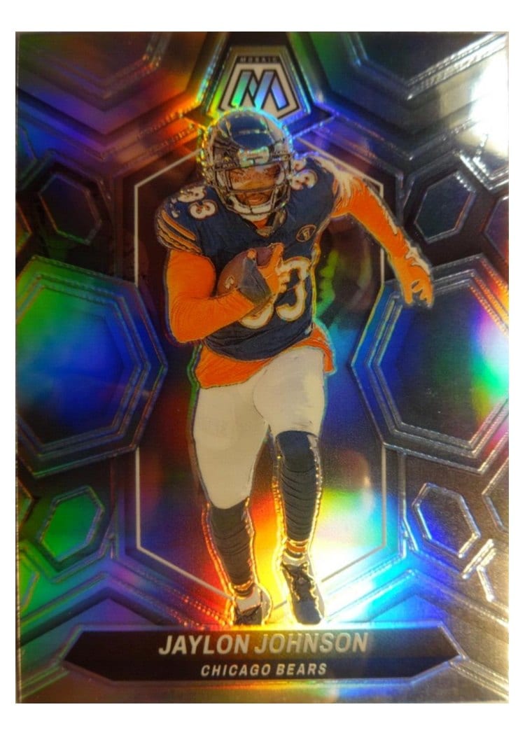 2024 Panini Mosaic Base Set Jaylon Johnson Silver #42 card