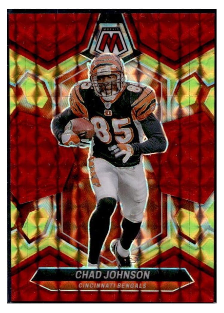 2024 Panini Mosaic Base Set Jaylon Johnson Fusion Red Yellow Choice #42 card