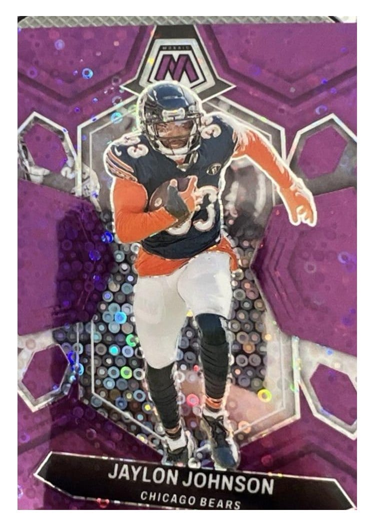 2024 Panini Mosaic Base Set Jaylon Johnson #42 card