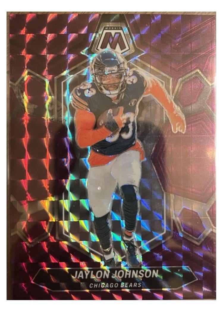 2024 Panini Mosaic Base Set Jaylon Johnson #42 card