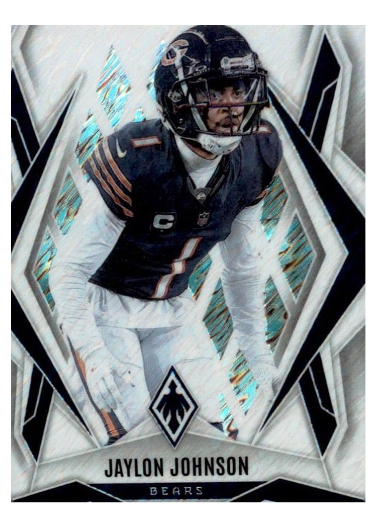 2025 Panini Phoenix Base Set Jaylon Johnson White Shimmer #45 card
