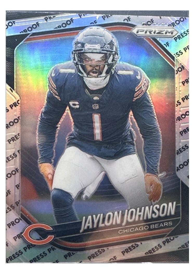 2025 Panini Prizm Base Set Jaylon Johnson #44 card