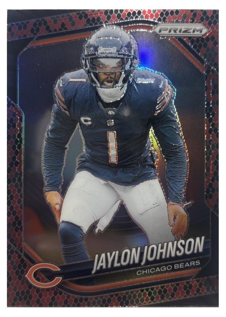 2025 Panini Prizm Base Set Jaylon Johnson Snakeskin #44 card