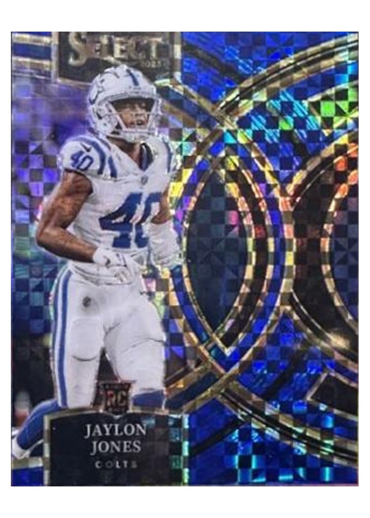 2023 Panini Select Base Set Jaylon Jones Blue Prizm #146 card
