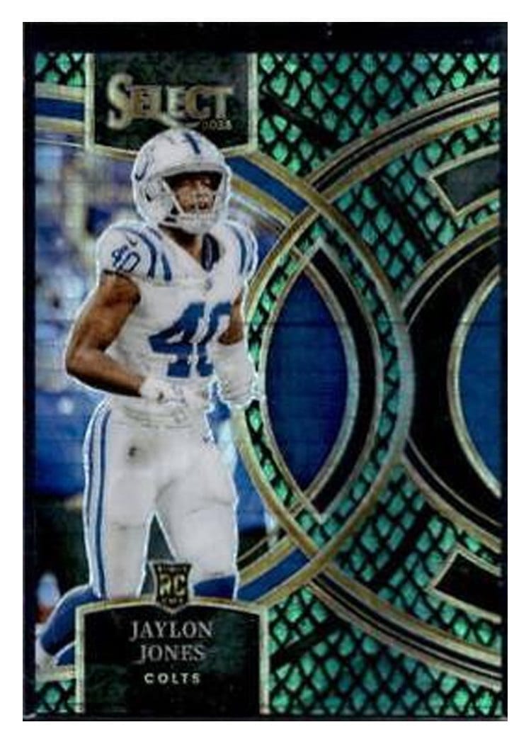 2023 Panini Select Base Set Jaylon Jones Dragon Scale Prizm #146 card