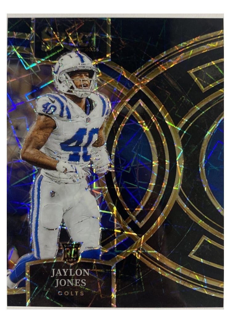 2023 Panini Select Base Set Jaylon Jones Black Prizm #146 card
