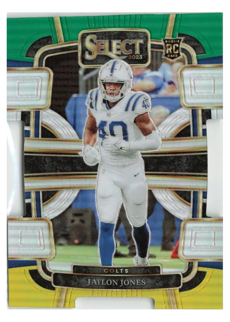 2023 Panini Select Base Set Jaylon Jones Green #42 card